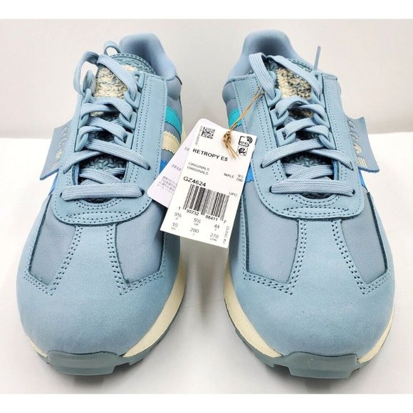 adidas gazelle silver green womens Adidas Retropy E5 Men's Shoes Dash Grey-Ecru Tint-Off White
